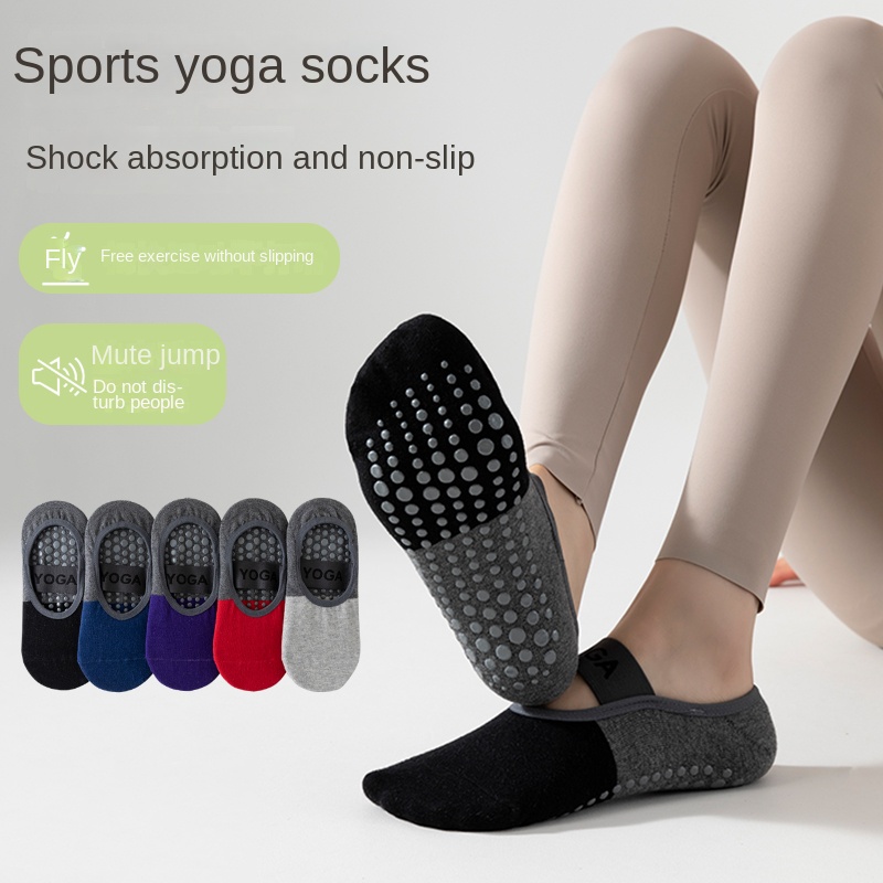 Yoga & Fitness Classes By Niharika Zirakpur Reviews - 5 pairs Cross-Border Professional Yoga Socks,