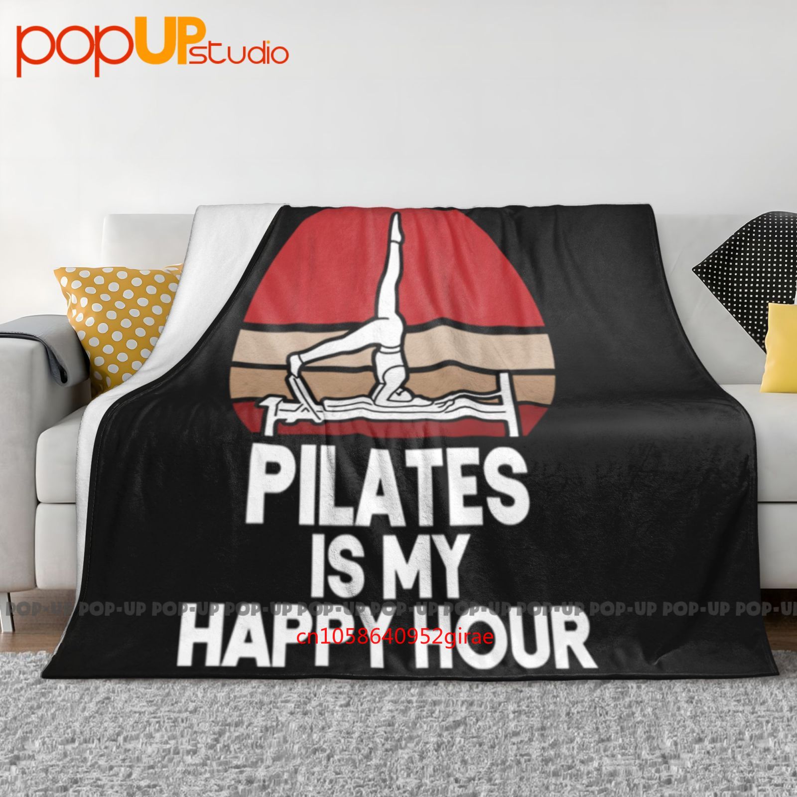 Yoga Fitness Hotel - Pilates Is My Happy Hour Yoga