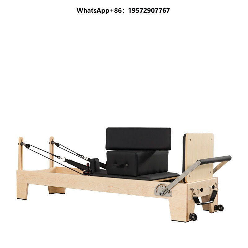 Yoga Fitness Reformer - High-quality Maple Pilates Reformer Bed Yoga