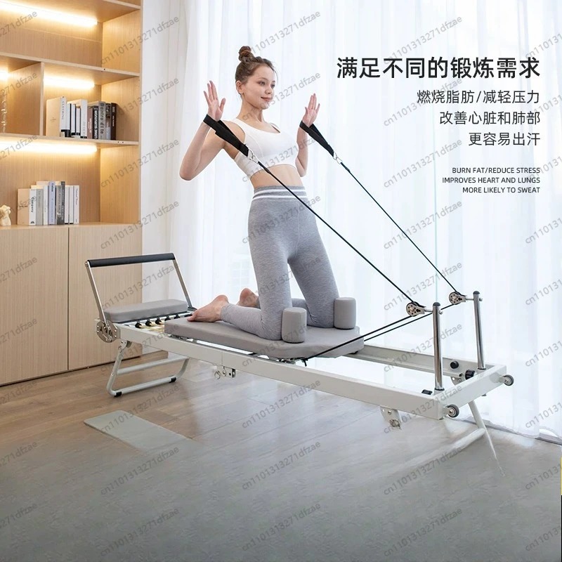 Yoga Fitness Reformer - Home Fitness Pilates Reformer Equipment, Large