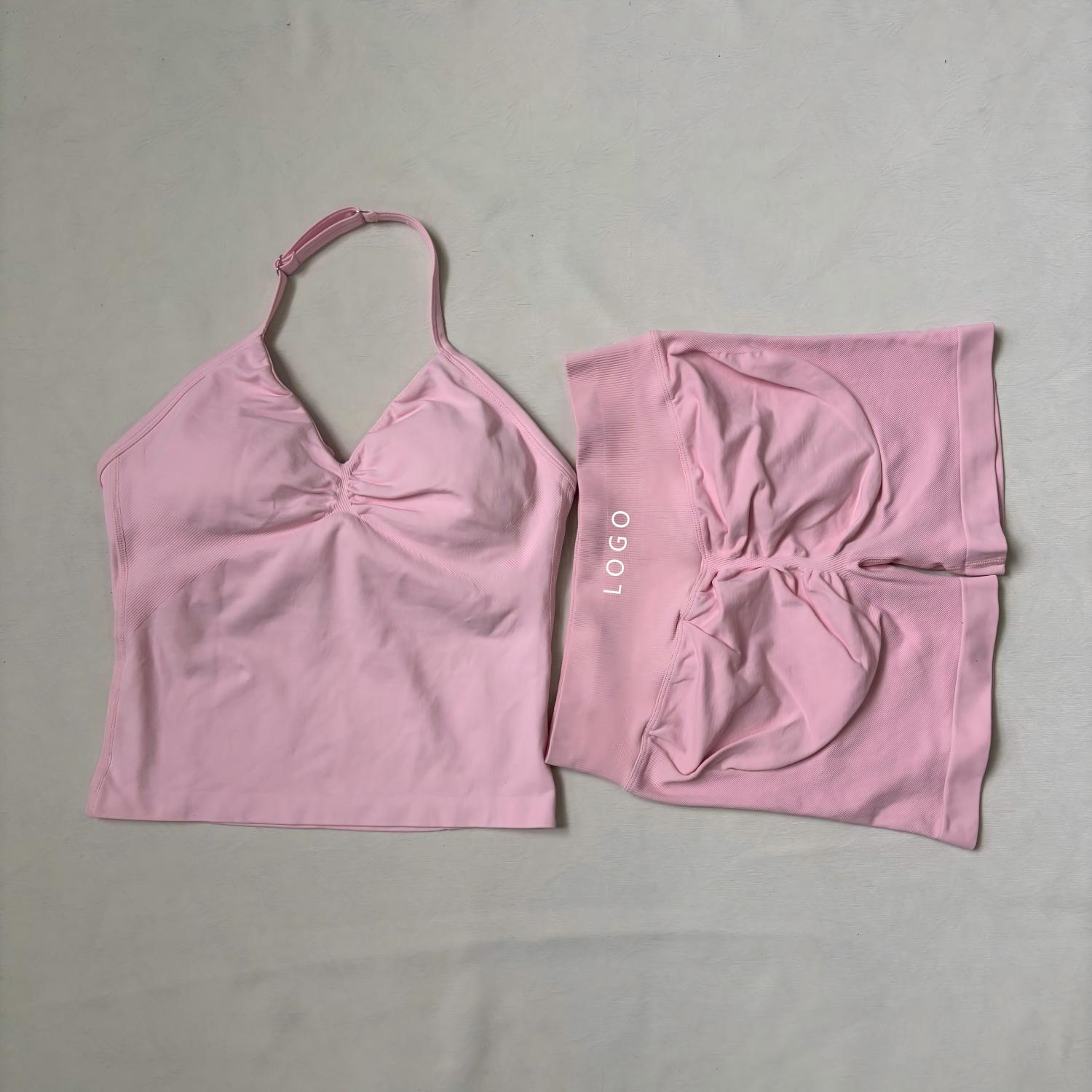 Yoga Fitness Logo - LOGO Yoga Clothing Two-Piece Women's Sling