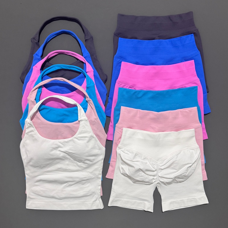 Yoga Fitness Kleidung - 2 Pic Histello Sports Set Women