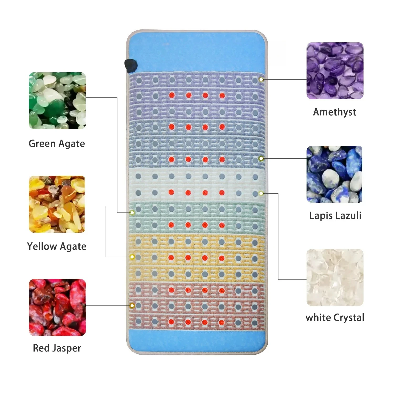 Reliable Natural Crystal Mat R - огляд і ціна Oxygen Yoga & Fitness University Village