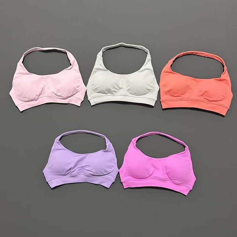 No Logo Sports Bra Women Seaml - огляд і ціна Yoga Fitness Logo
