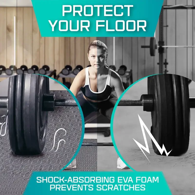 4/16Pcs EVA Foam Fitness Mat W - огляд і ціна Yoga Fitness Hotel