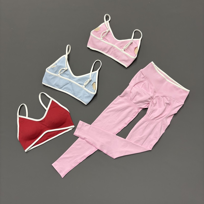 2 Pcs Sports Set Seamless Cont - огляд і ціна Yoga Fitness Zumba