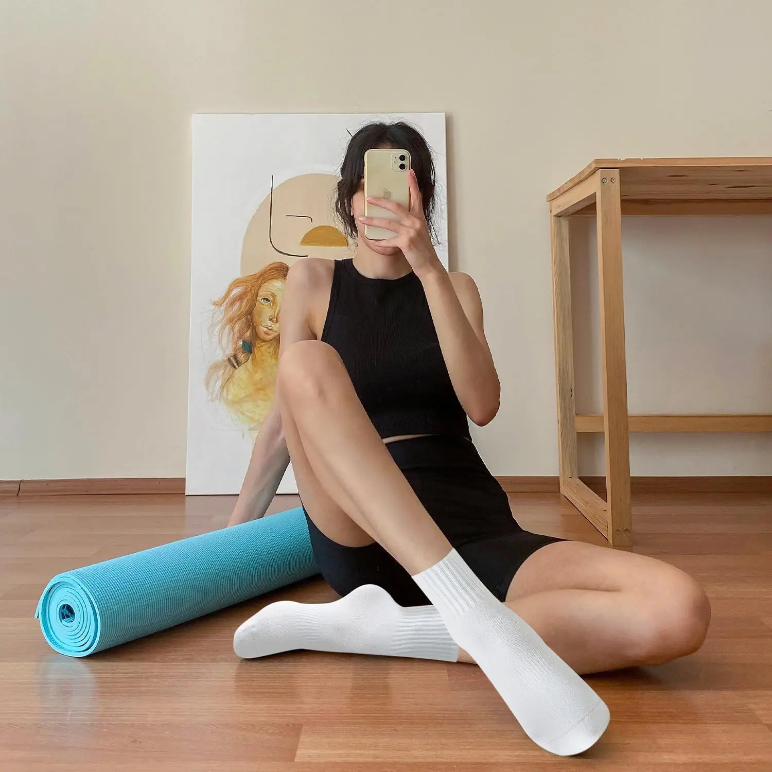 4 pairs of women's yoga socks, - огляд і ціна Yoga & Fitness Classes By Niharika Zirakpur Reviews