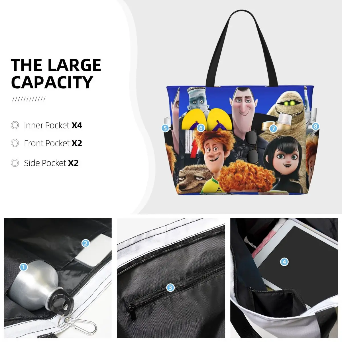 Hotel Transylvania Beach Tote  - огляд і ціна Yoga Fitness Hotel