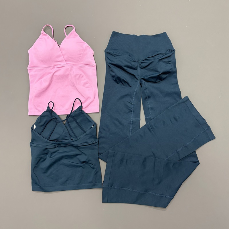 2Pcs Women Gym Set Vision Twis - огляд і ціна Yoga Fitness Zumba