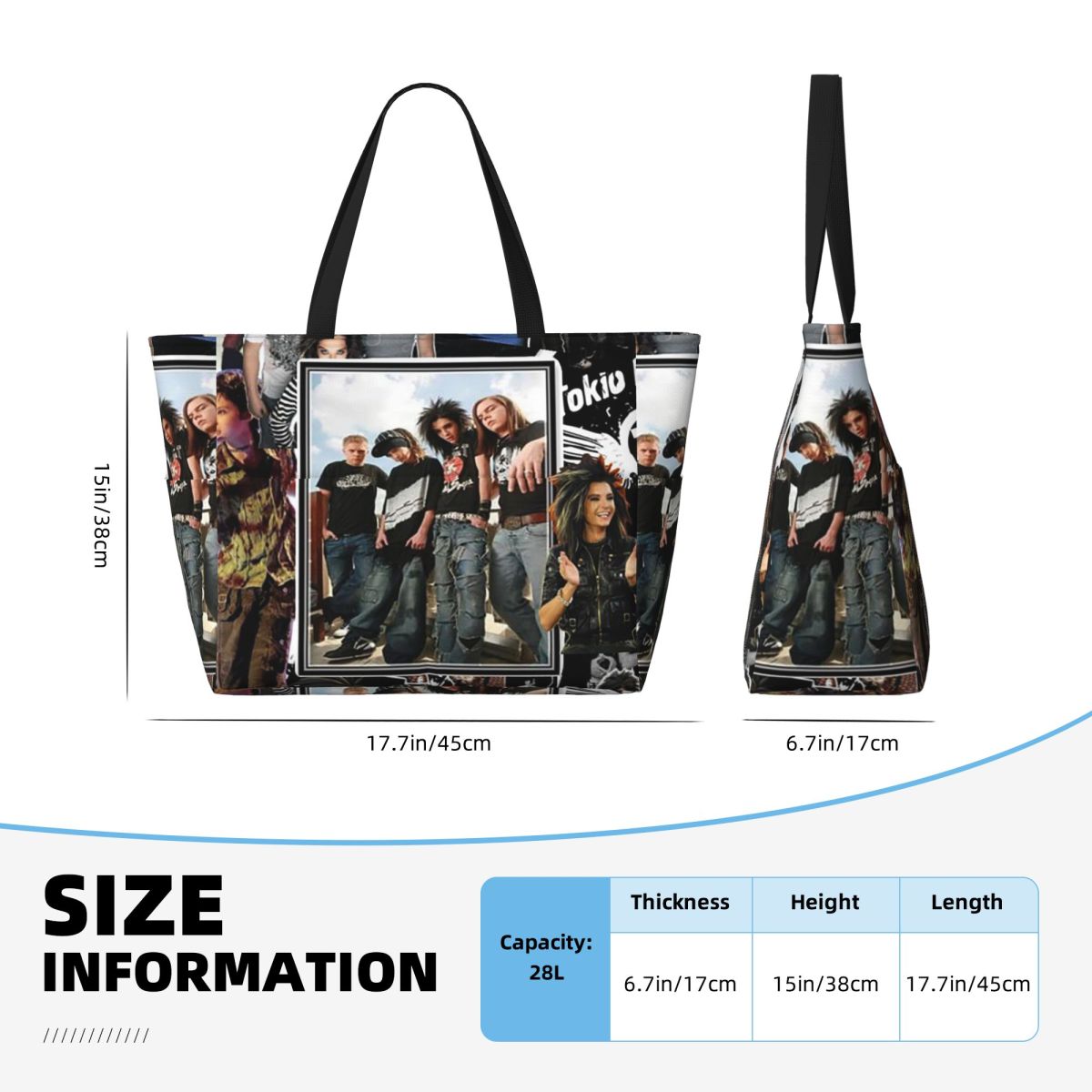 Tokio Hotel Emblem Beach Tote  - огляд і ціна Yoga Fitness Hotel