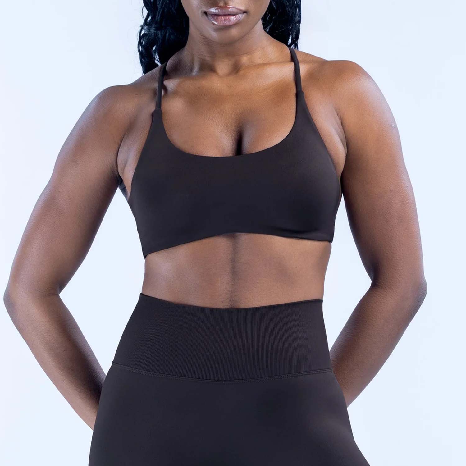LOGO Seamless Sports Bra Cross - огляд і ціна Yoga Fitness Logo
