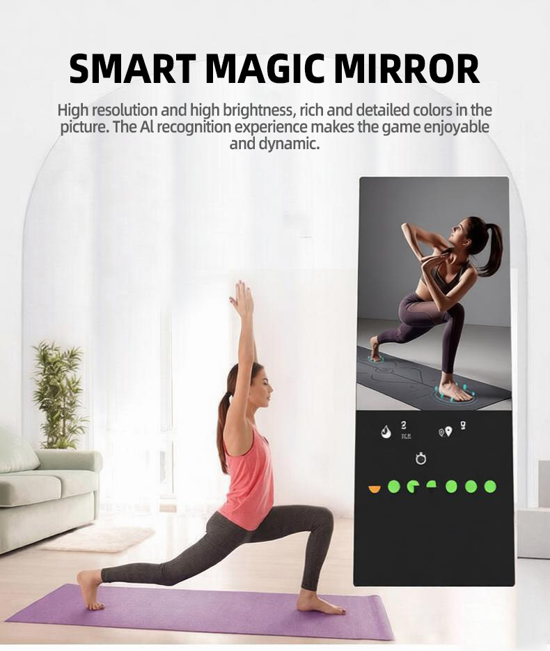 Smart A-Shape Fitness Mirror w - огляд і ціна Yoga Fitness Hotel