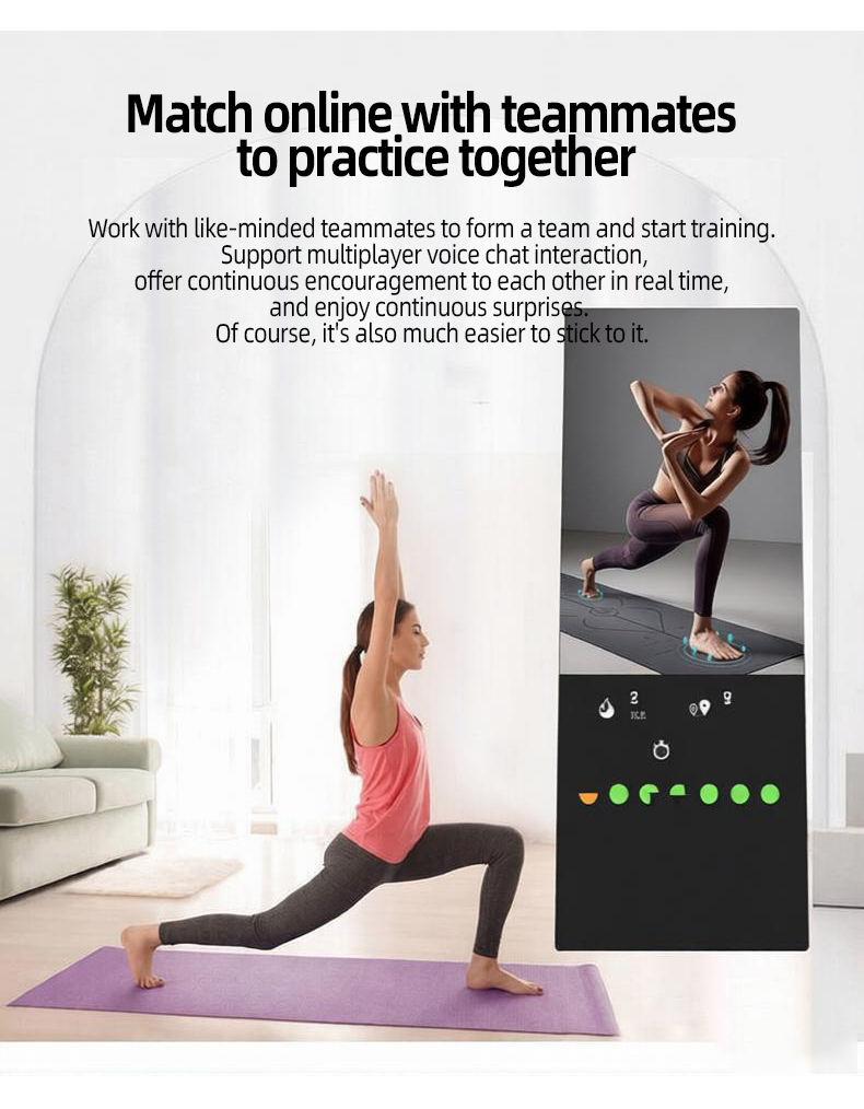 Smart A-Shape Fitness Mirror w - огляд і ціна Yoga Fitness Hotel