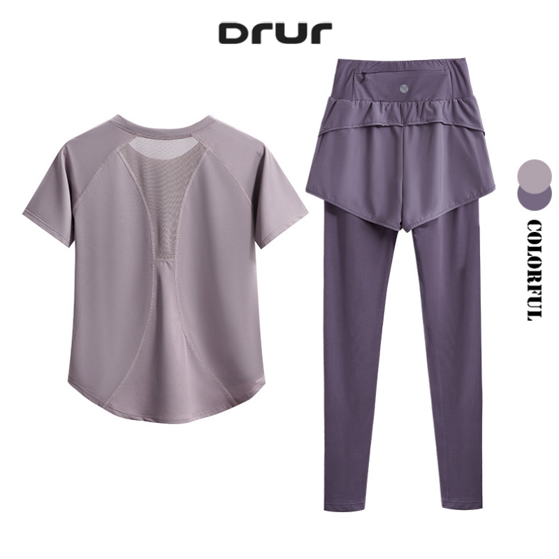 DRUR Women Yoga Pant Sets 2 Pi - огляд і ціна Yoga Fitness Zumba