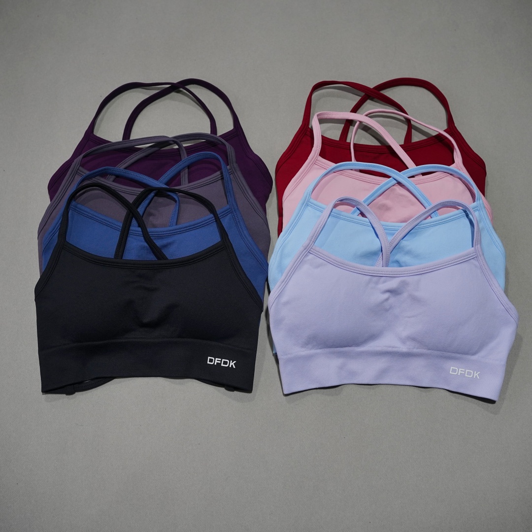 DFDK Ribbed Seamless Cross Bac - огляд і ціна Yoga Fitness Up